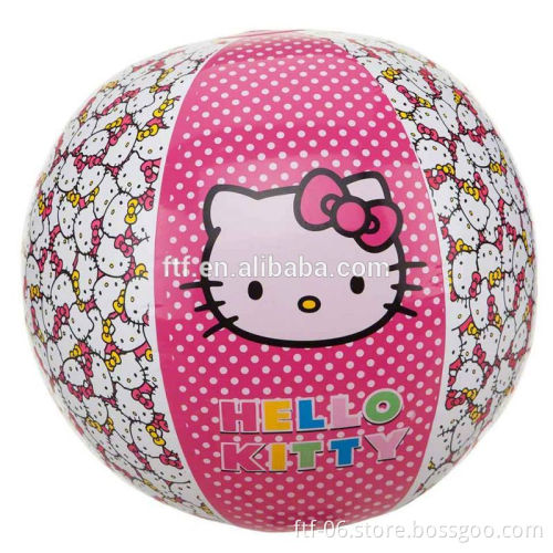 Hello kitty inflatable ball